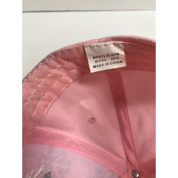 New York City NYC Pink Adjustable Hat - Picture 7 of 7